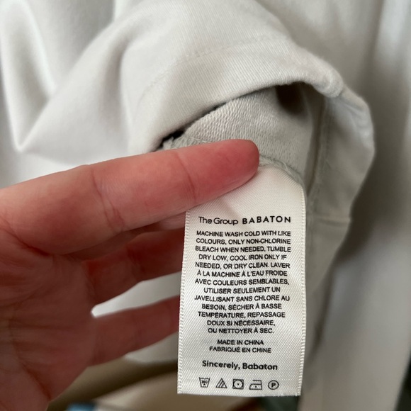 COPY - Aritzia Group by Babaton cotton, modal and tencel sweat shirt - Picture 5 of 8